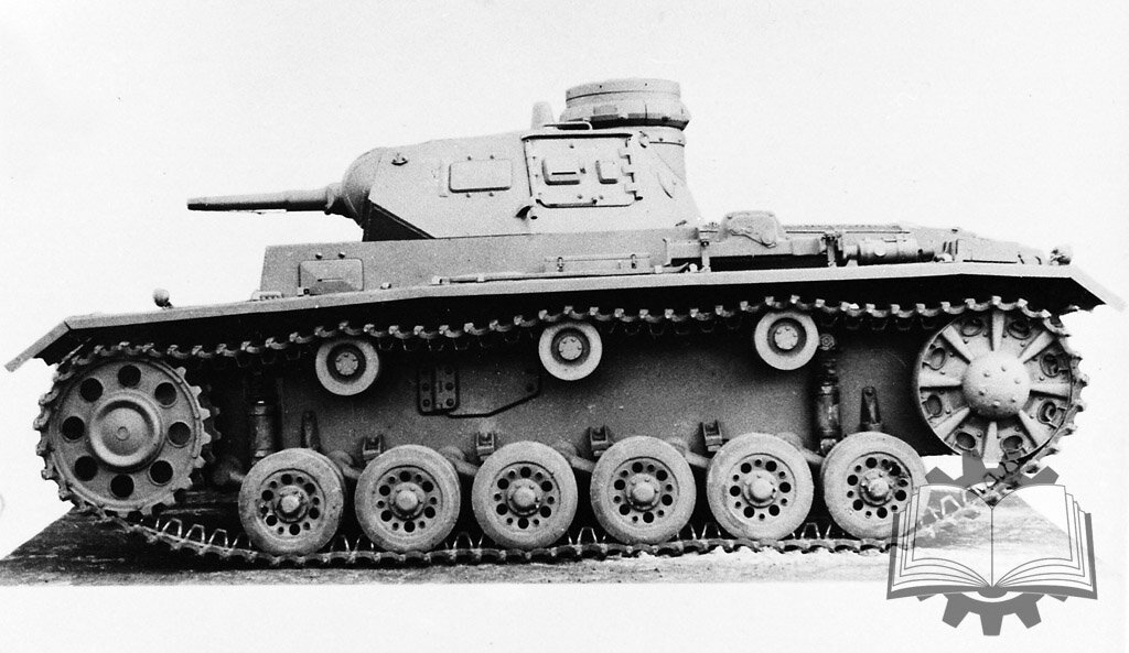 Z.W.38, он же Pz.Kpfw.III Ausf.E. Эта машина предполагалась как основной немецкий танк.