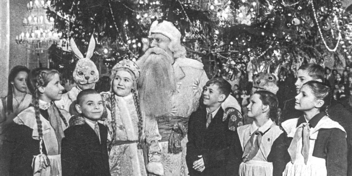 Ёлка. 1 января 1937 год.