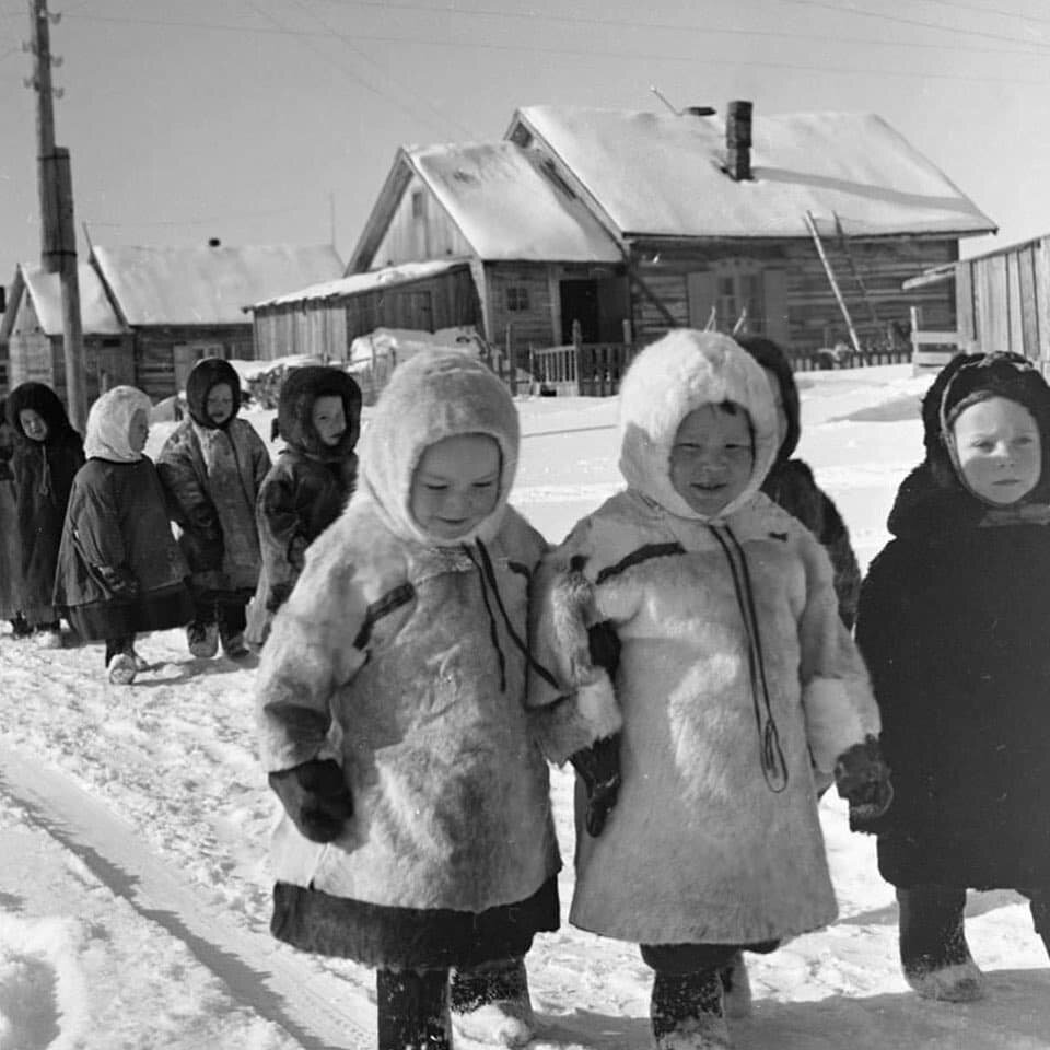 Детская зимняя одежда в ссср