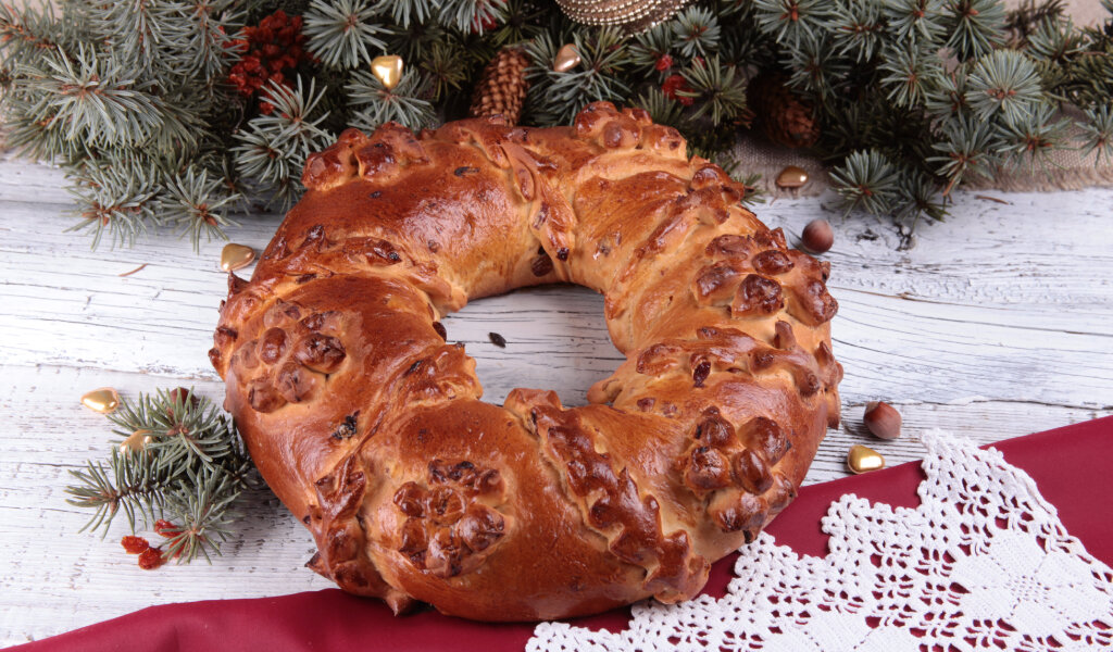 Рождественский хлеб 