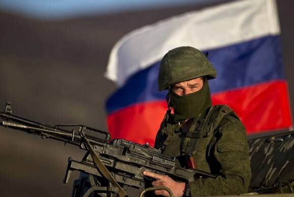 Российский солдат!