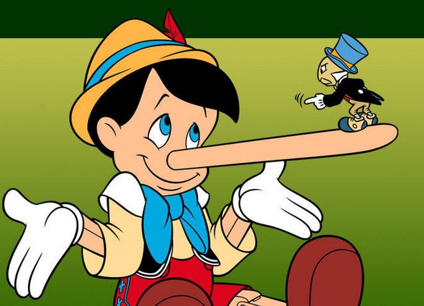 Ученые обнаружили, что когда человек врет, его нос действительно увеличивается, как у Пиноккио.