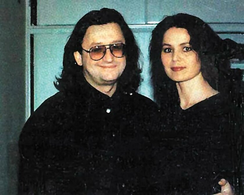 Александр Градский с женой Ольгой