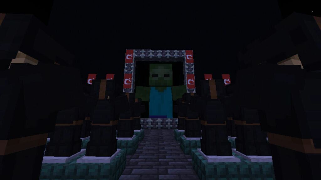 Mojang следит за тобой. Постройка, вдохновлённая последним обновлением игры. Автор: RealzLlamaz, Reddit