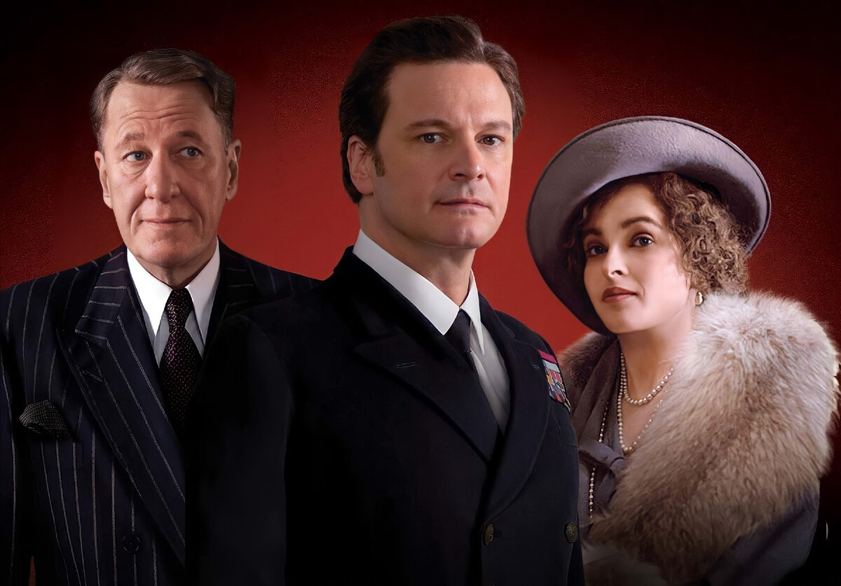 Афиша фильма «Король говорит», 2010 год, режиссер Том Хупер