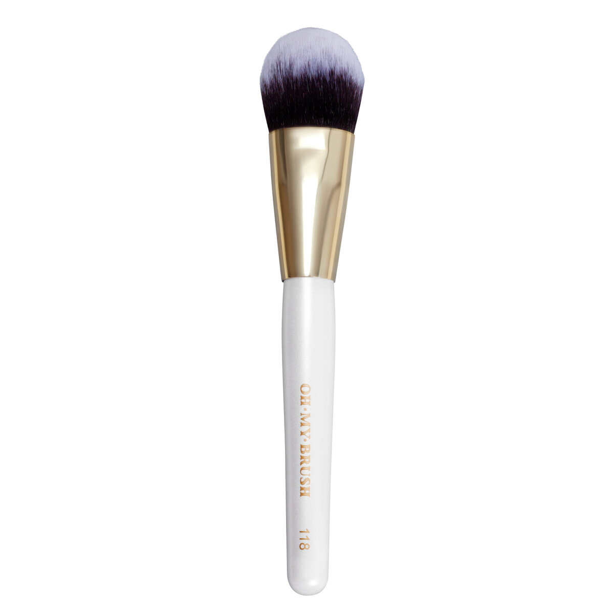 Кисть для макияжа Flat Contour 118.  Артикул в официальном интернет магазине OH MY BRUSH: 118