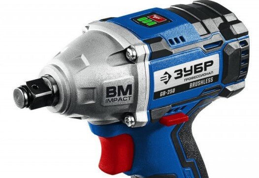 аккумуляторный гайковерт ЗУБР Профессионал GB-250-22