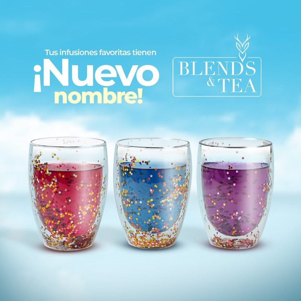 Двустенки с блестками от Blends & Tea