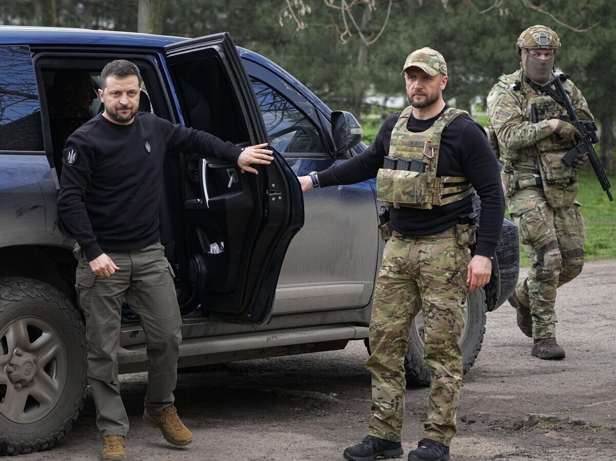    Президент Украины Владимир Зеленский© AP Photo / Efrem Lukatsky