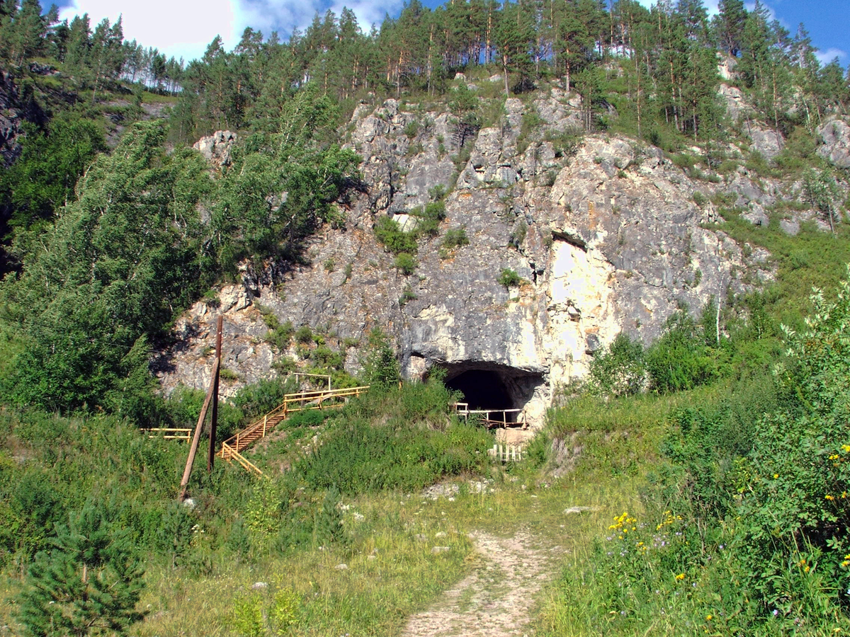 Денисовская пещера. Фото Алексея Демина из Барнаула