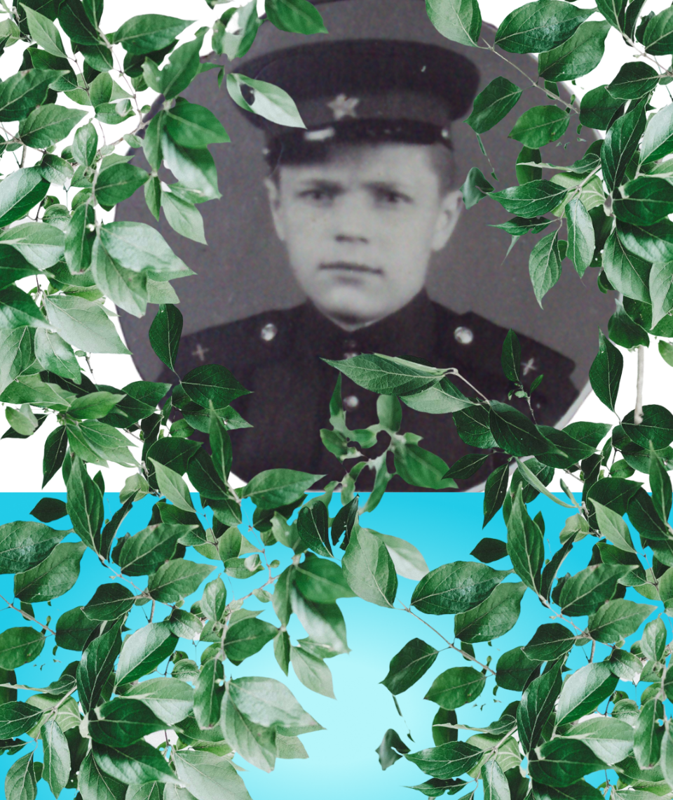 На фото прототип Василия - Константин. Фото из личного архива