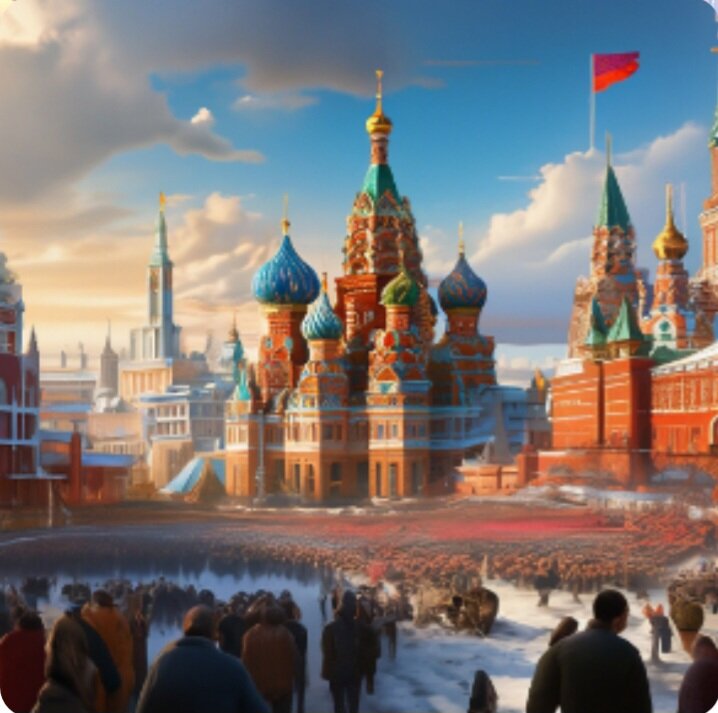 Фото сгенерированно в Щедевруме