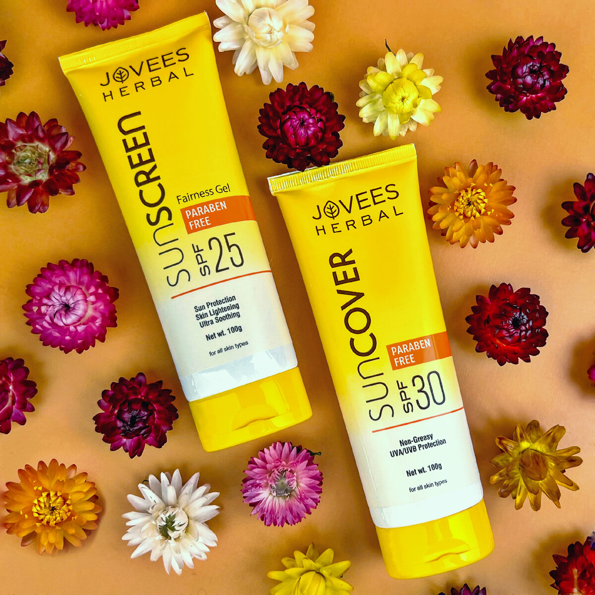 SUNSCREEN SPF-25 и SUNCOVER SPF-30