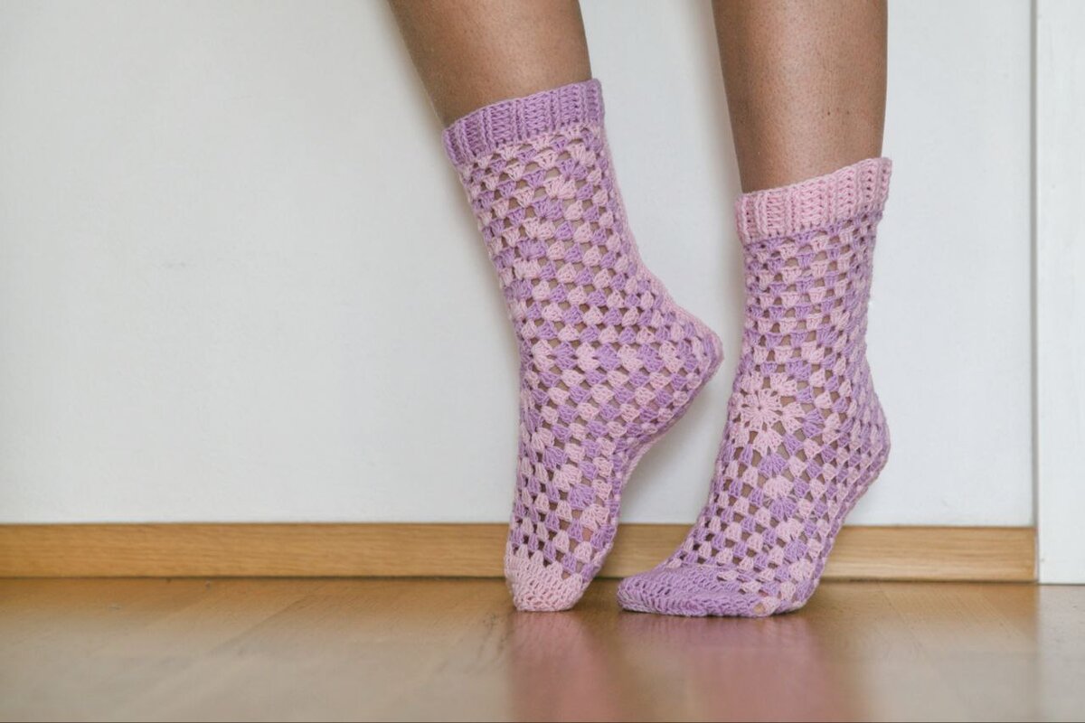 тапочки из шестиугольников крючком схема | Crochet slipper pattern, Crochet slippers, Slippers