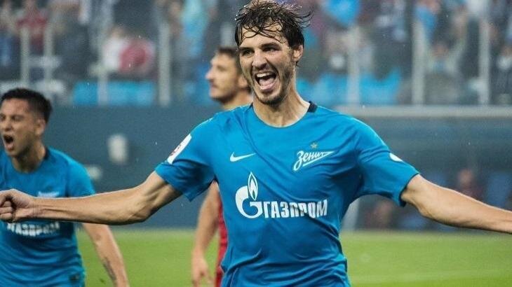 Александр Ерохин ("Зенит") - автор одного из пяти мячей питерцев в матче первого круга