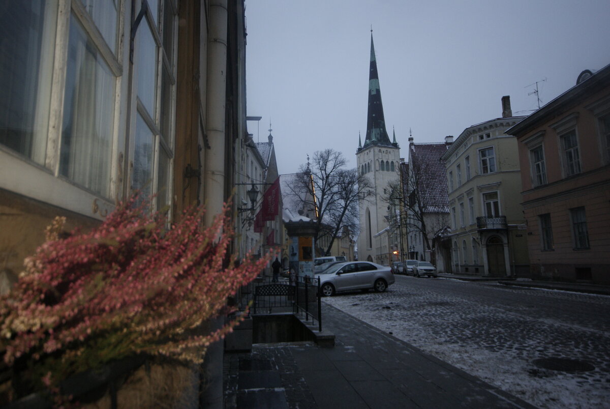 На улочках Таллина.
