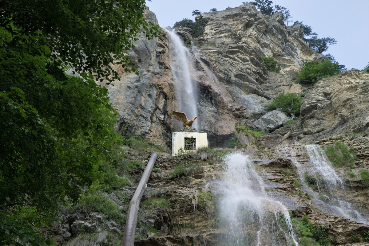 Высота самого высокого водопада в крыму