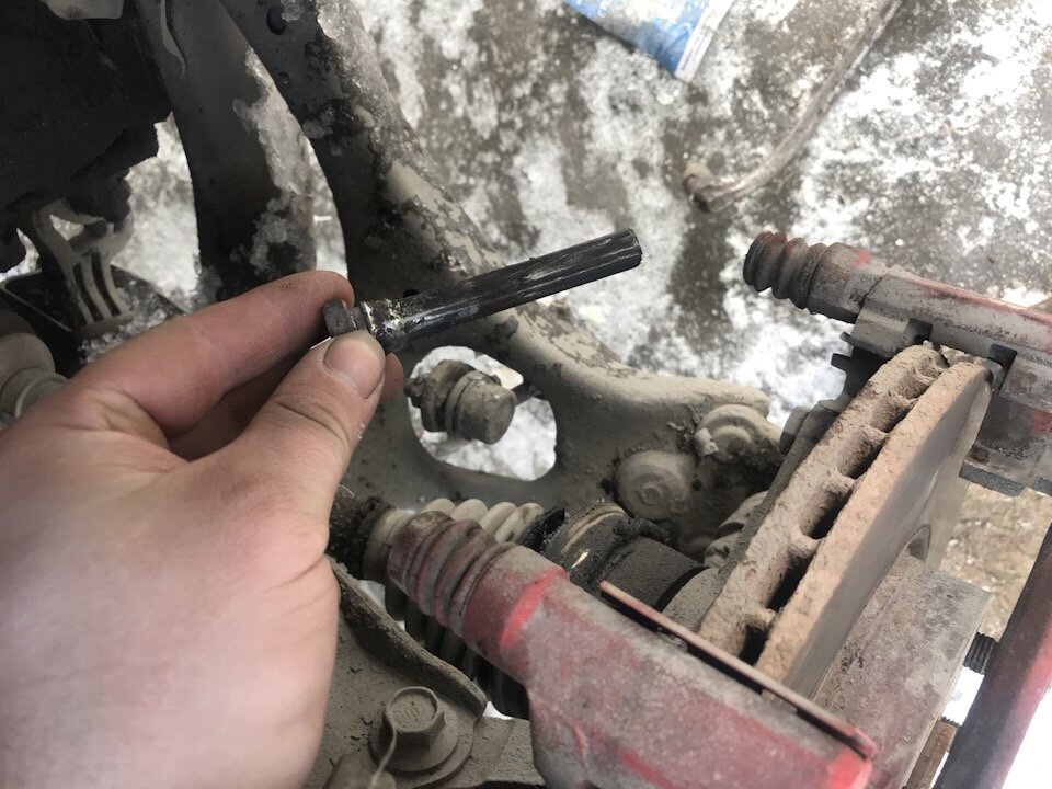 Виновник торжества с права верхняя направляющая закисла пыльник живой ) 