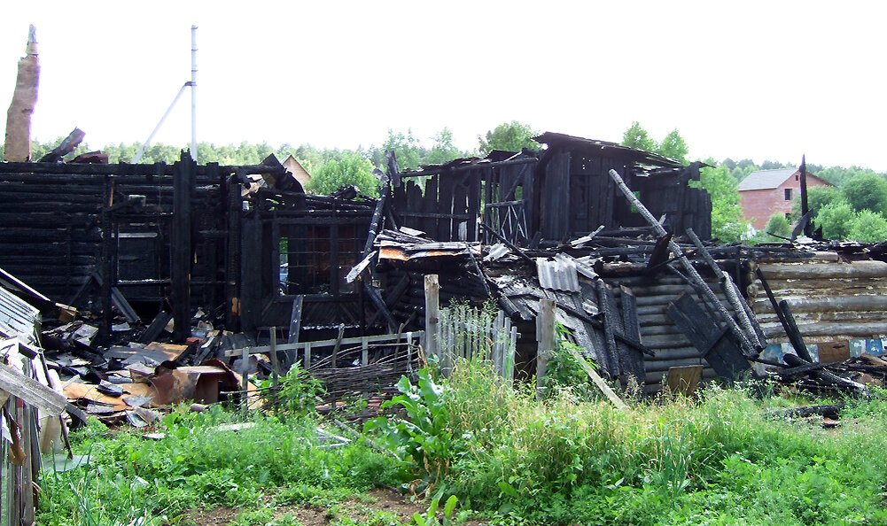 В таком виде нам достался участок