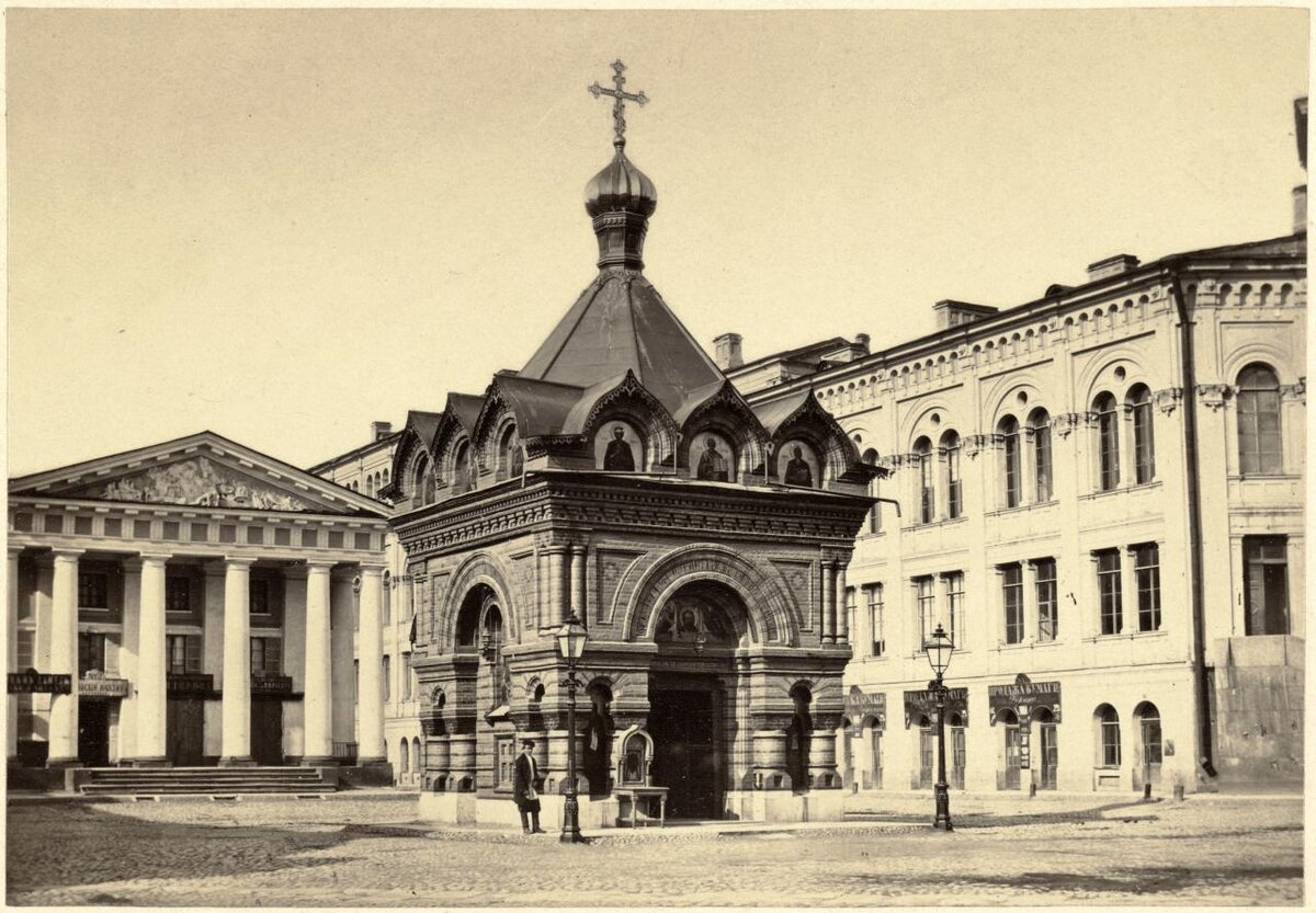 Часовня Гуслицкого монастыря, арх Горностаев А.М.1861г.