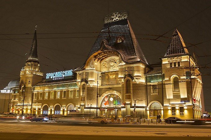 Москва. Ярославский вокзал.