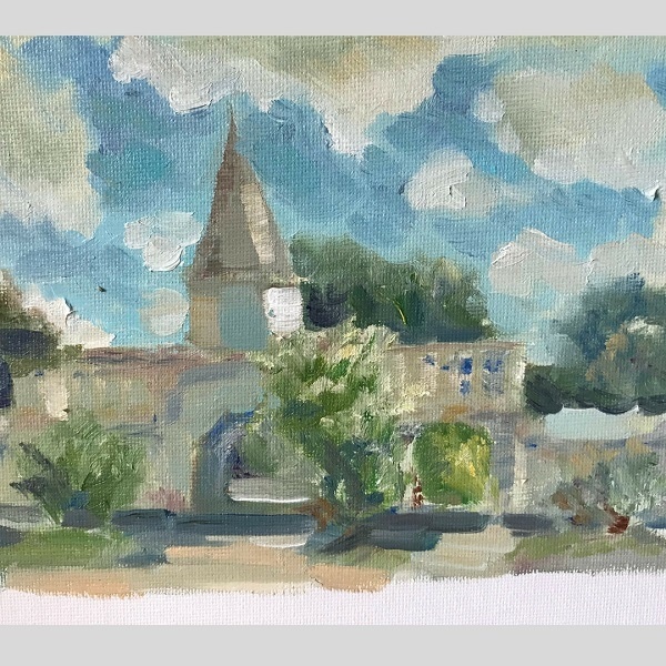 Художник Vlad_Ants "Измайловский остров" этюд 