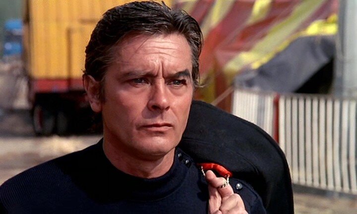 Ален Делон в фильме "Слово полицейского" (1985)