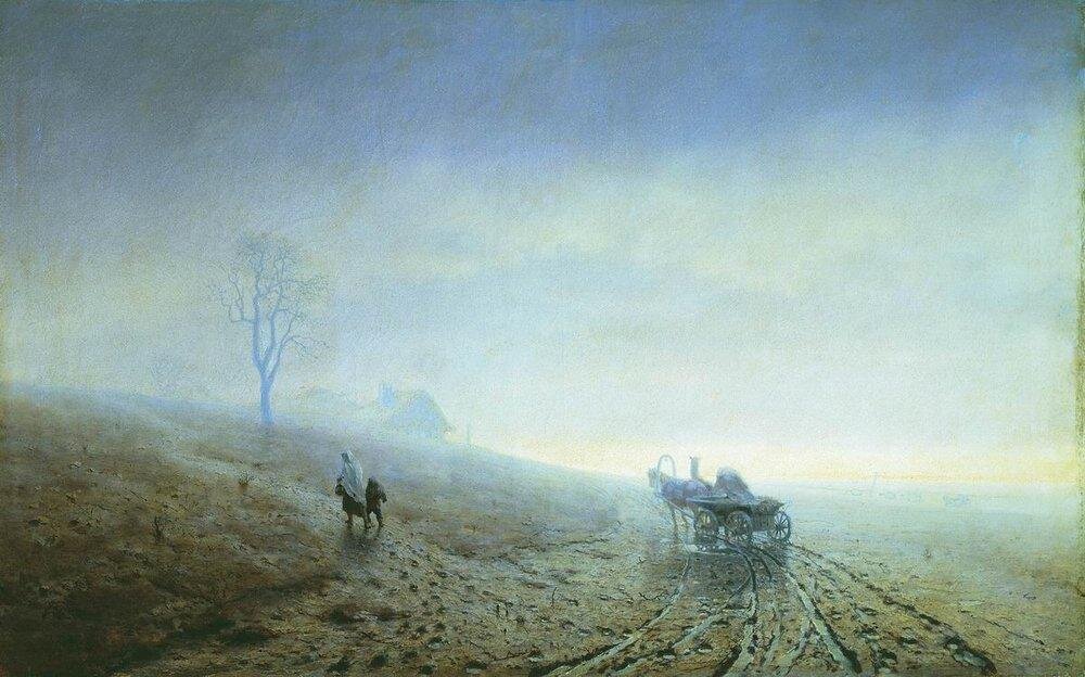 «Осенняя распутица» 1870