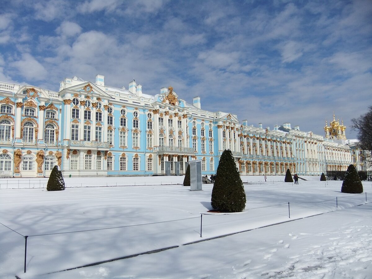 санкт петербург зимний