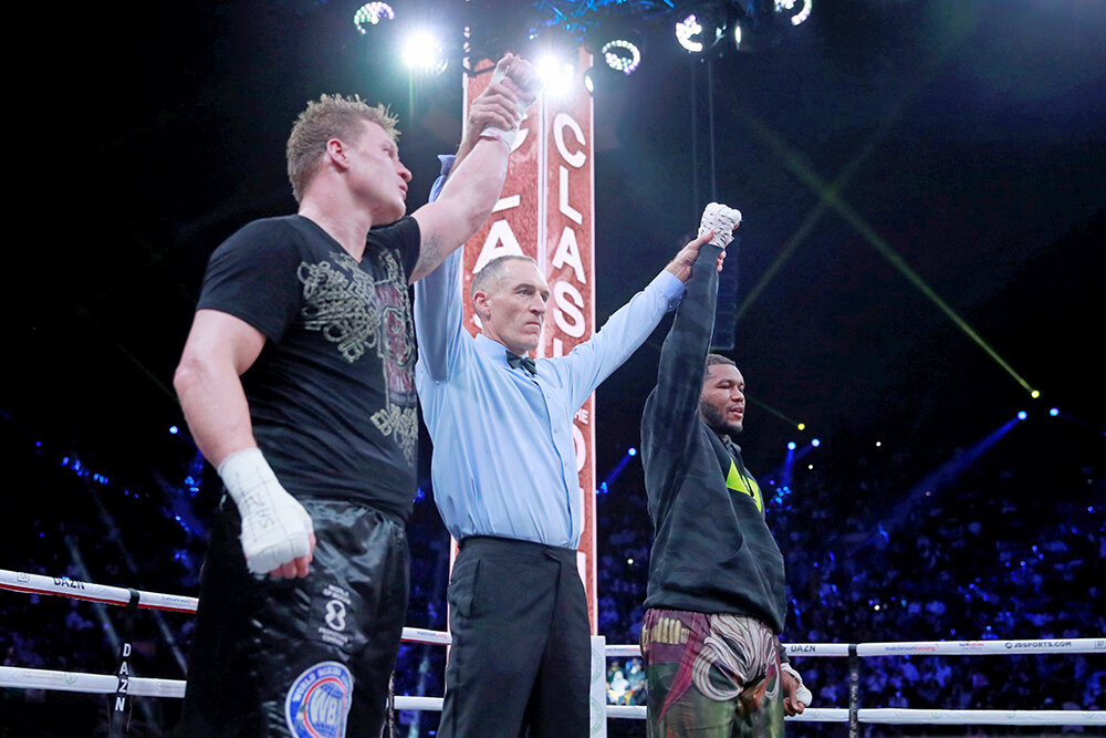 Первая ничья за 38 боёв.