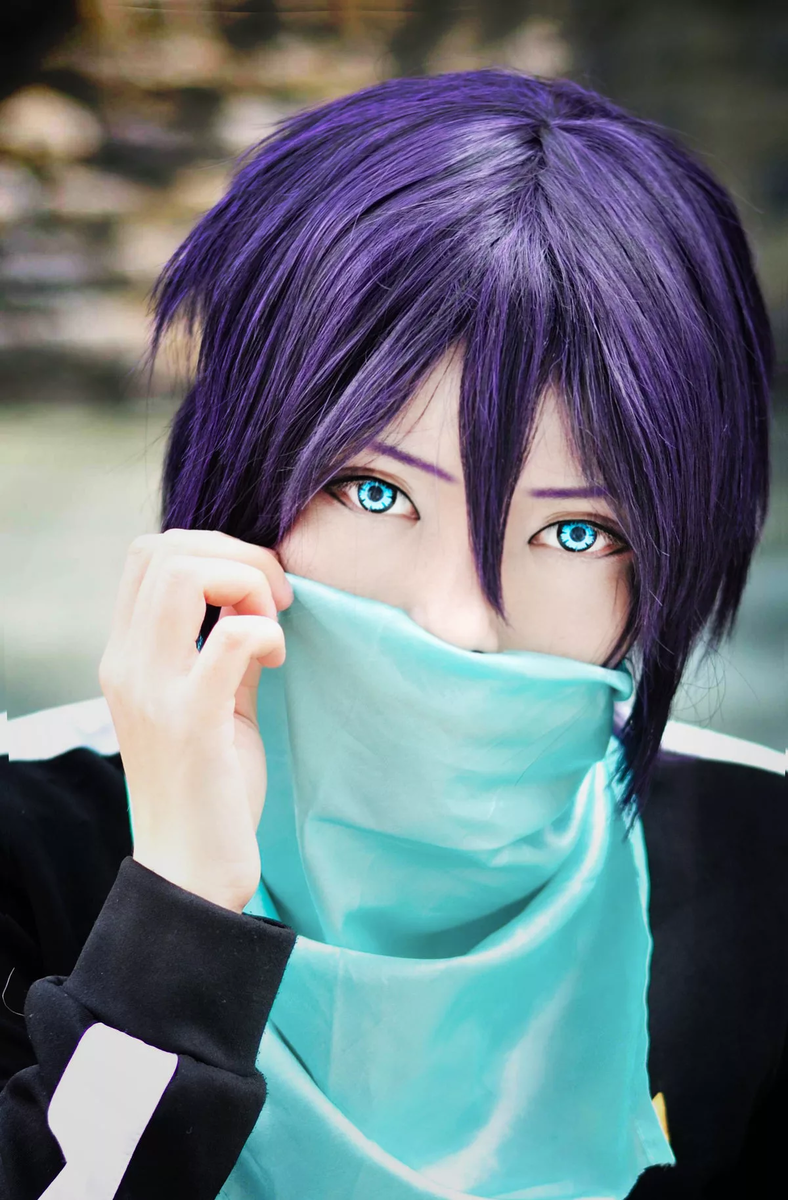 Косплей из аниме "Бездомный бог"