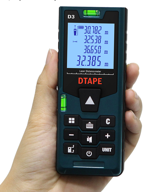 1. Лазерный дальномер Dtape D3.