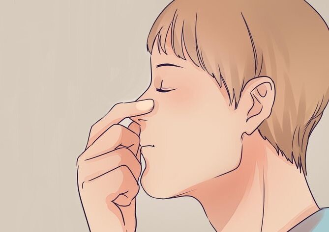 Не дышит одна ноздря Не дышит одна ноздря