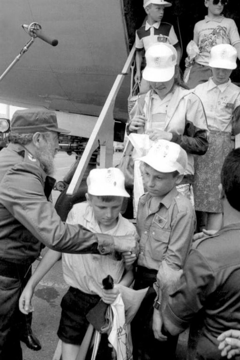 Дети из Чернобыля на Кубе