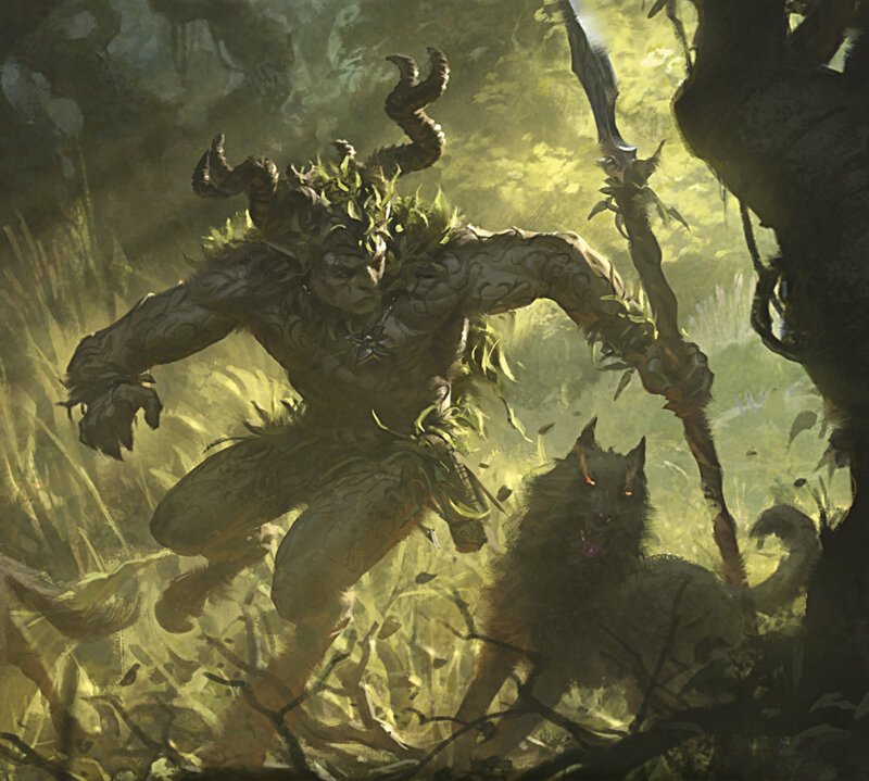 Cвирепый полубог лесных эльфов - факты об Орионе | Легенды Warhammer | Дзен