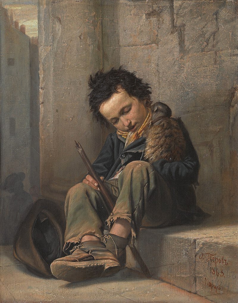 В. Перов. Савояр. 1864.