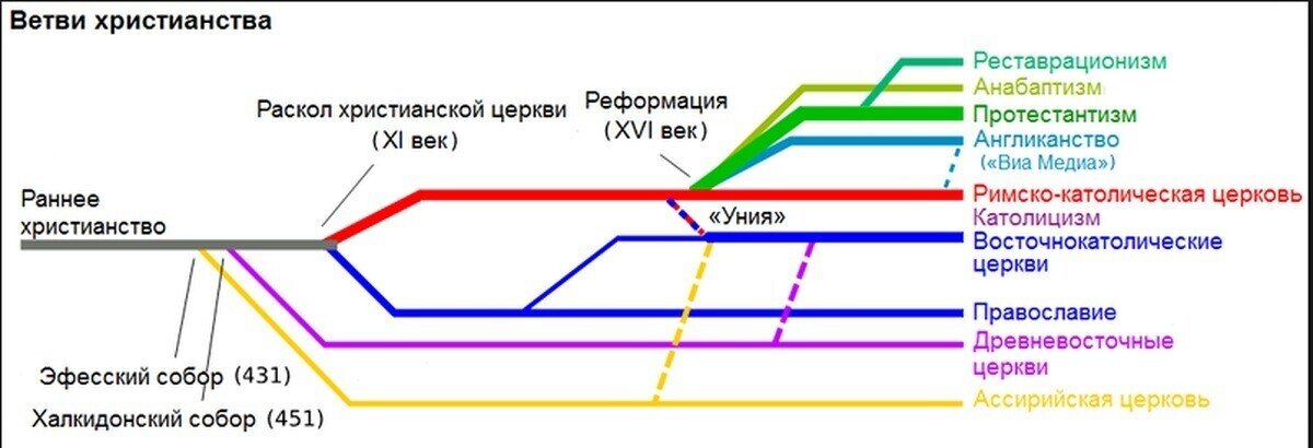 Сколько веток. Ветви христианства. Ветви христианства схема. Ветви Православия в мире. Ветви христианства схема и различия.