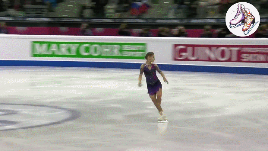 Каскад Тройной аксель - двойной тулуп 