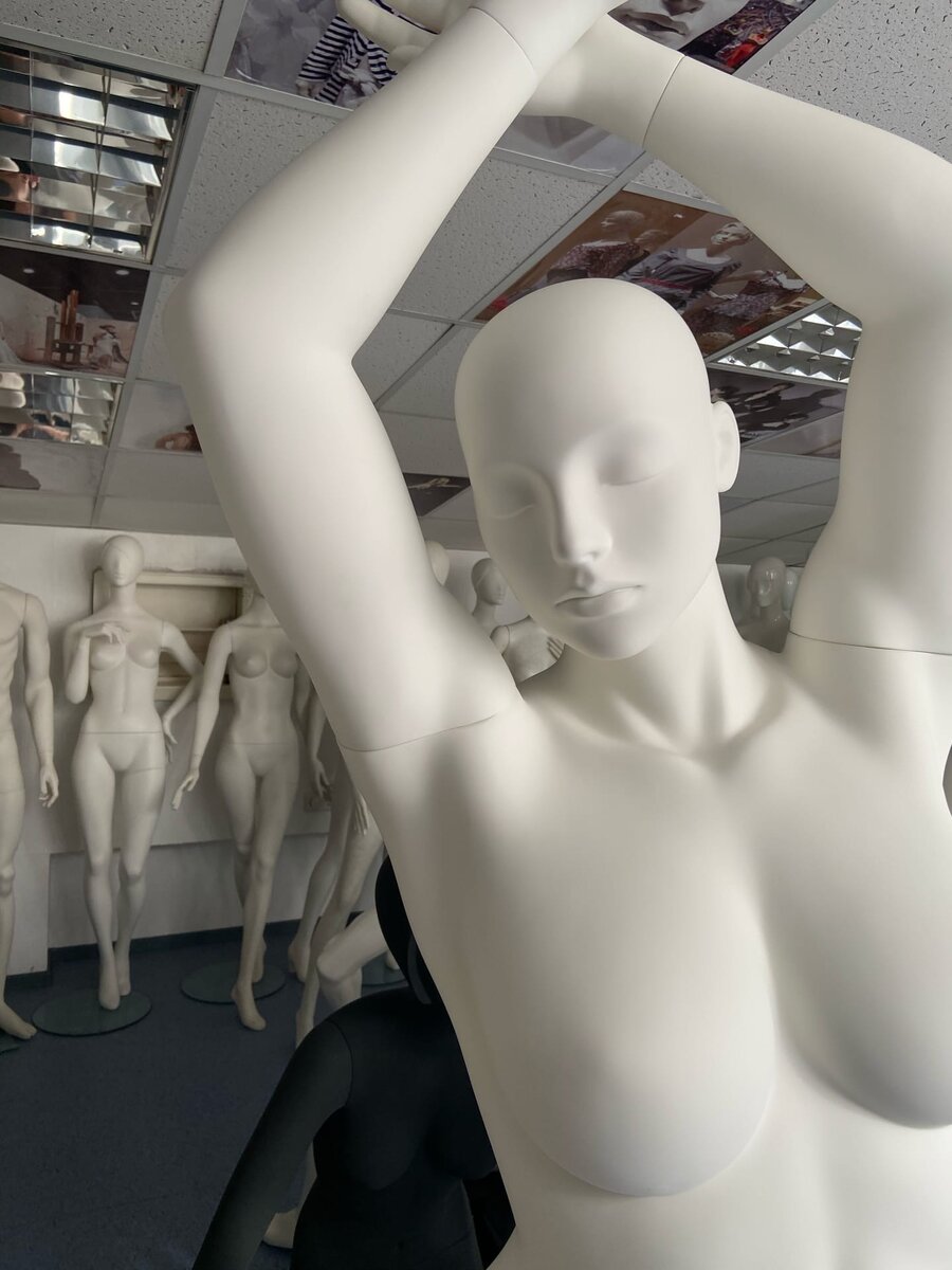 На фото: коллекция манекенов больших размеров COMFORT