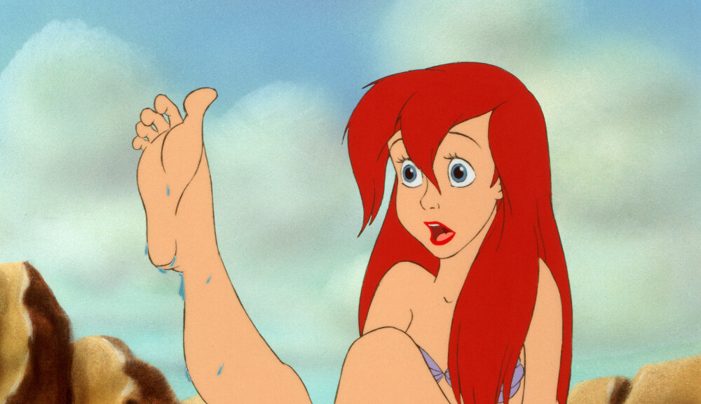 Кадр из мультфильма "Русалочка".