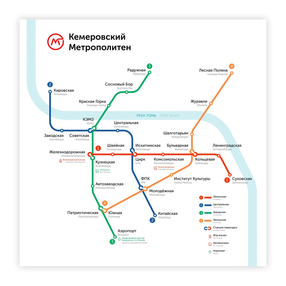 метро в городах россии