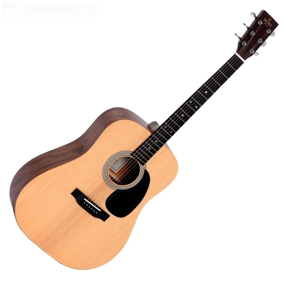 🎸Друзья, в наш магазин поступили классические и акустические гитары Sigma. Это уже ставшие культовыми дредноуты и фолк-гитары Sigma, а так же всевозможные классические гитары с прекрасным качеством и звучанием! Инструменты Sigma Guitars имеют прекрасную репутацию и премиальное звучание. Каждый инструмент в процессе создания проходит тщательный контроль качества, что обеспечивает превосходный конечный результат. 
Наш магазин является официальным дилером Sigma Guitars. Все гитары прошли климатическую адаптацию (не менее 1,5 лет), доводку и тщательный отбор! Ждем Вас послушать и поиграть на этих замечательных инструментах!