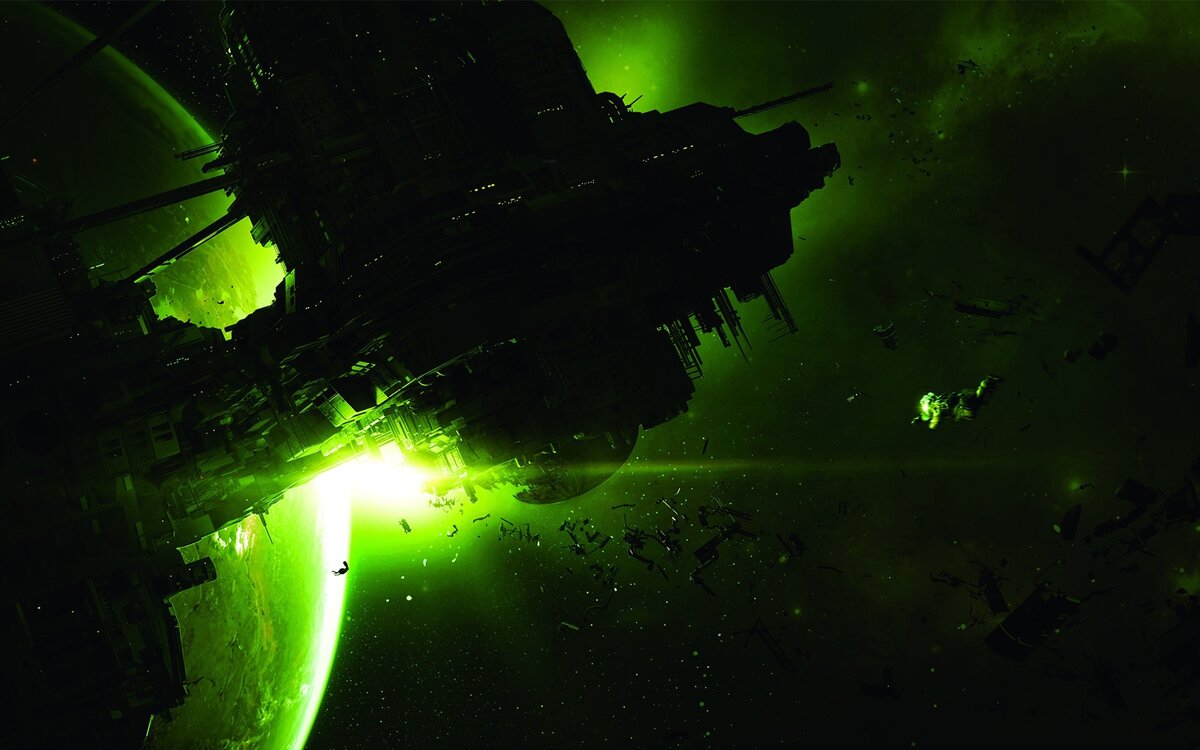 Станция, космос.