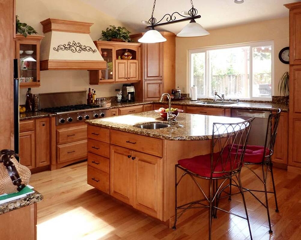 Кухня в классическом стиле.