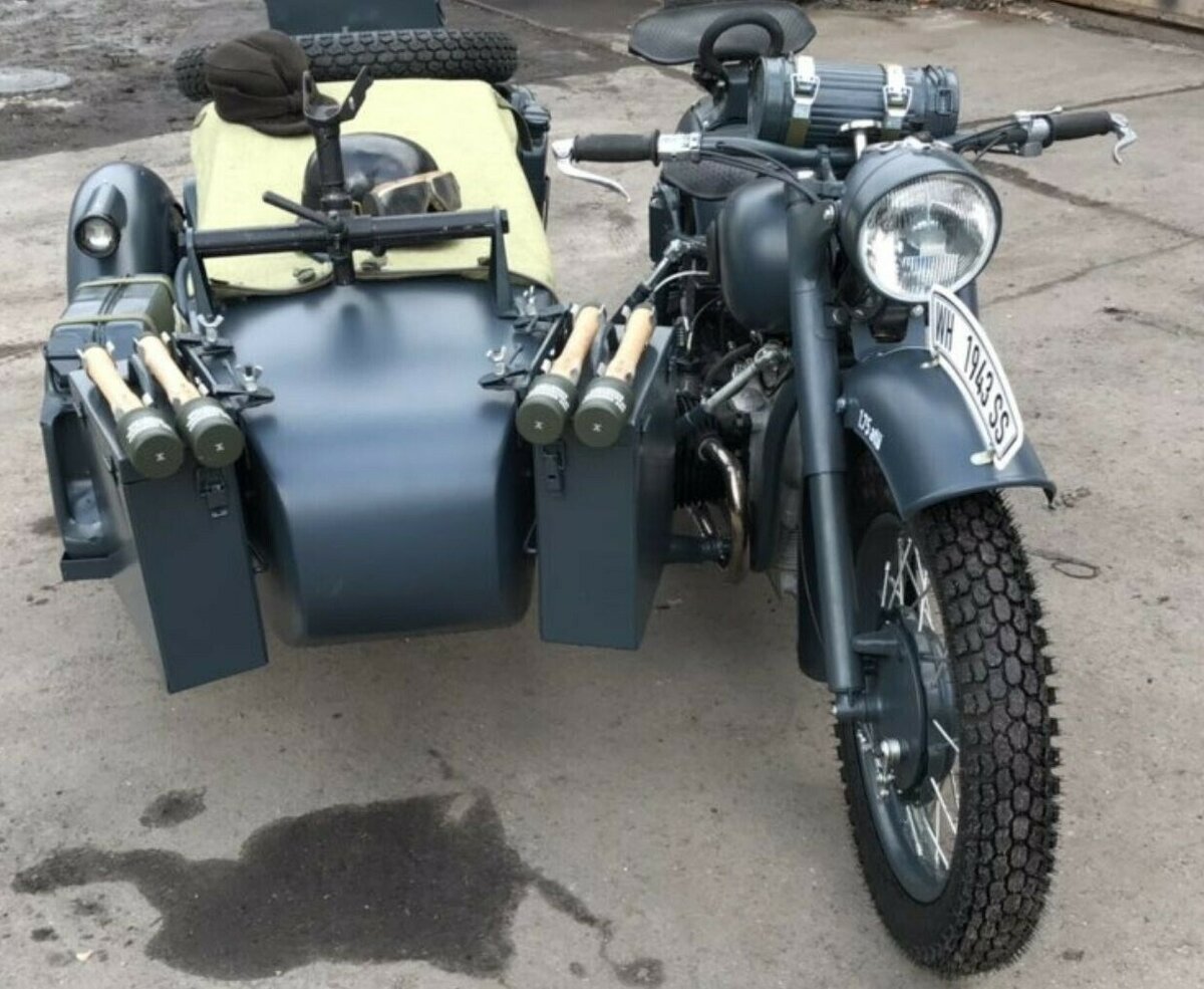 Днепр мотоцикл во всей красе 