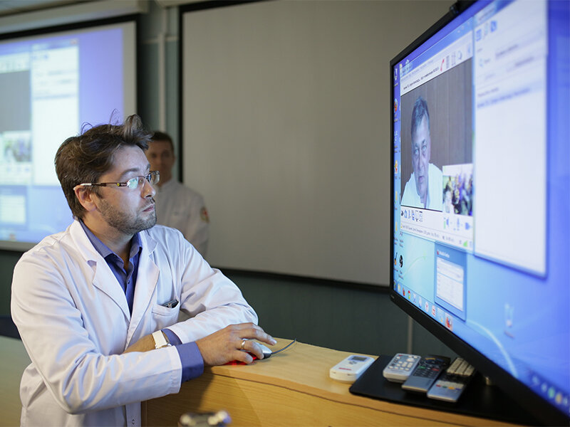 Телемедицина. Картинка для примера.