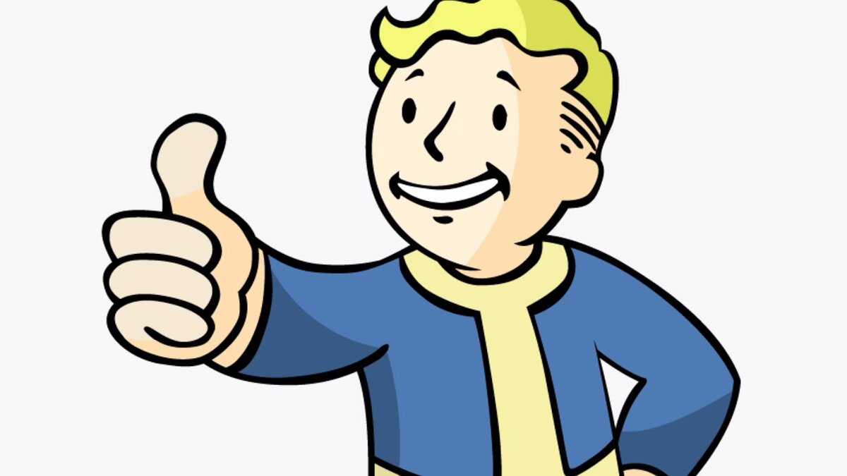 Vault Boy - можно сказать маскот серии FallOut