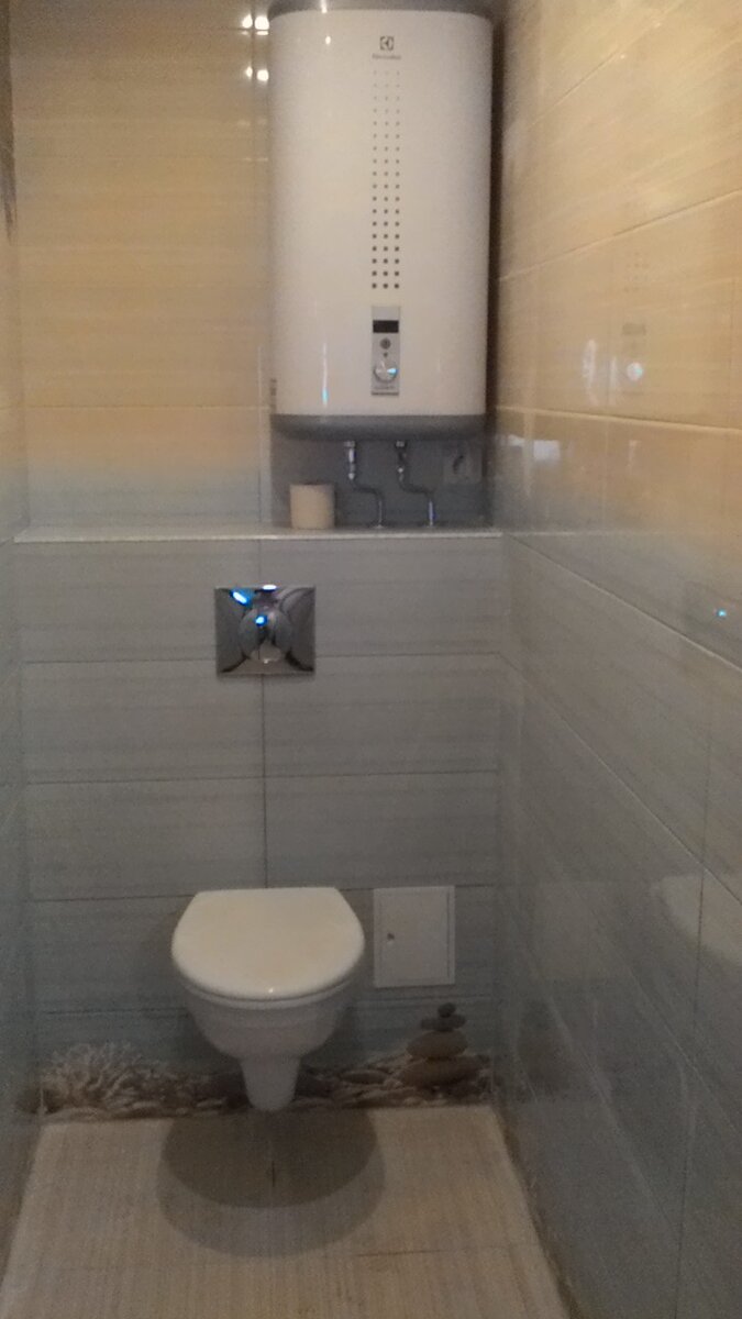 Приятно же, когда чисто. А это мы ремонтировали своими руками.