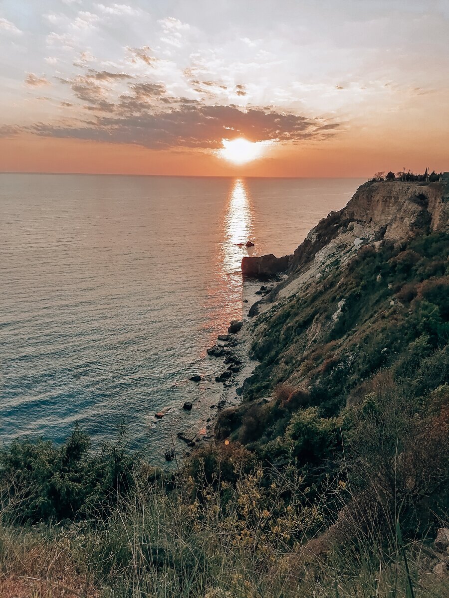 черное море в крыму на