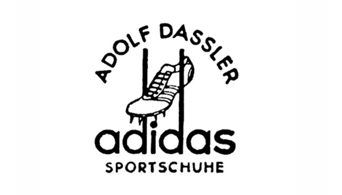 Первый логотип Adidas